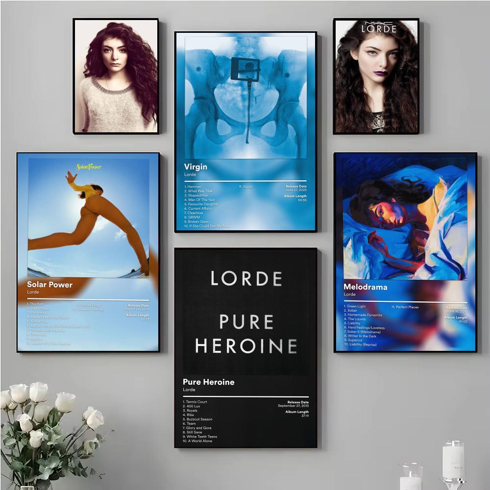 Home Office Alternative - Alternative Pop L-Lorde Poster Music Album