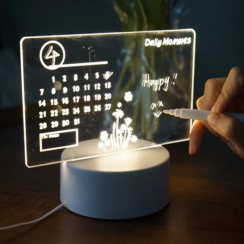 Home Office Gadgets - Re-writable Acrylic Message Board | Creative