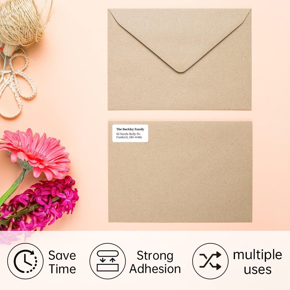 Custom White Personalized Retu - đánh giá và giá Address Home Office