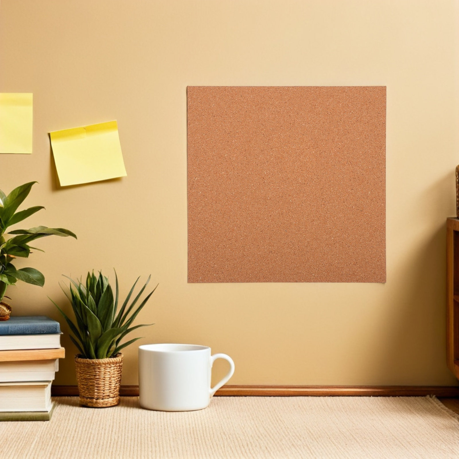 5Sheets Cork Board Wall Sheets - đánh giá và giá Home Office Organization