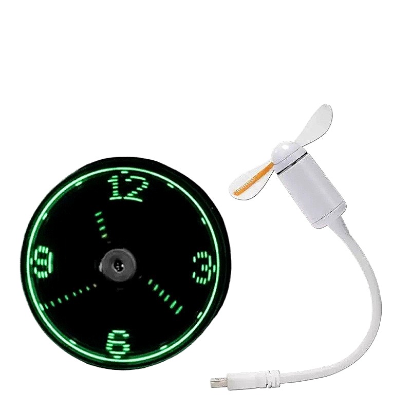 Portable USB LED Message Fan,  - đánh giá và giá Home Office Programmer