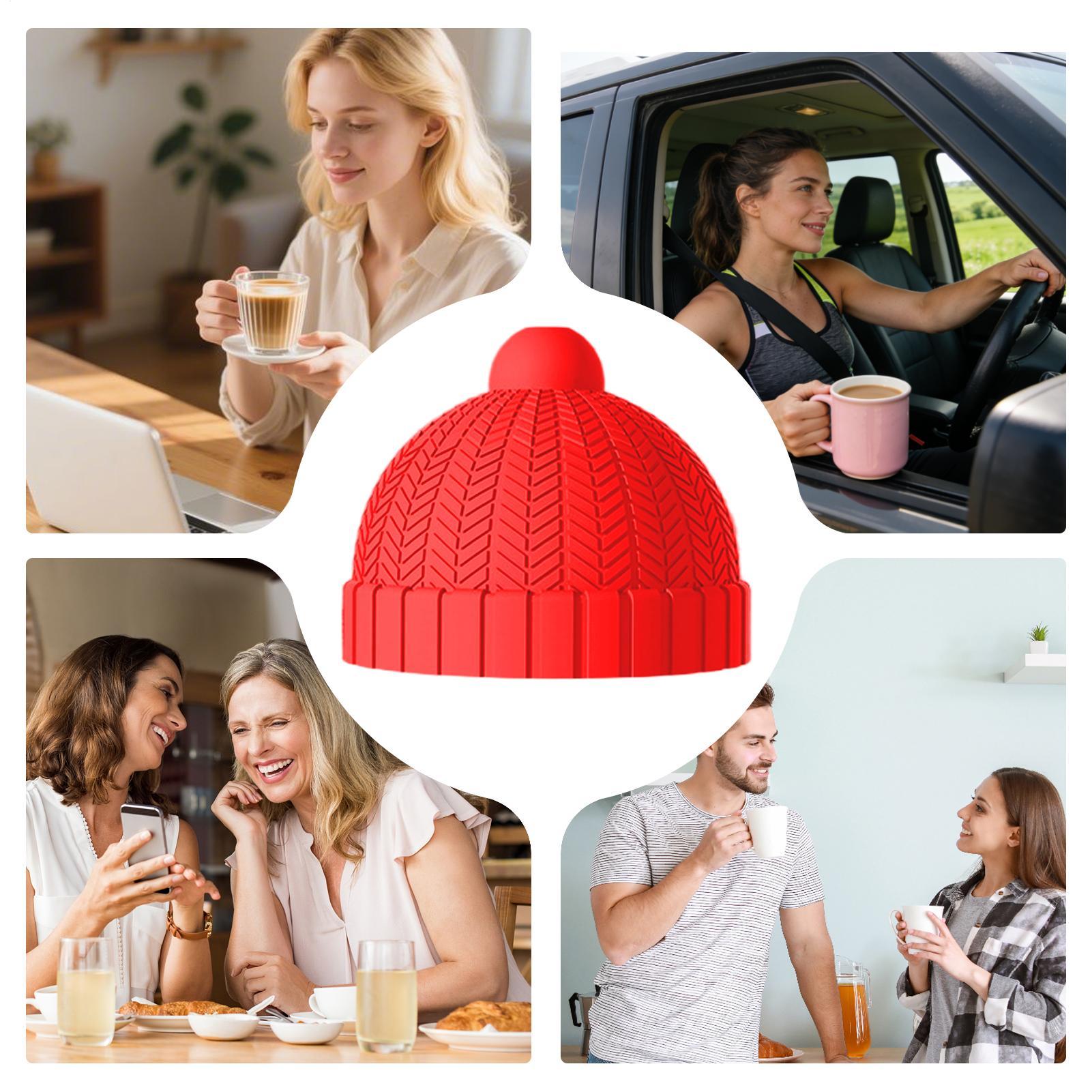 Silicone Cup Covers Hat Design - đánh giá và giá Home Office Gadgets