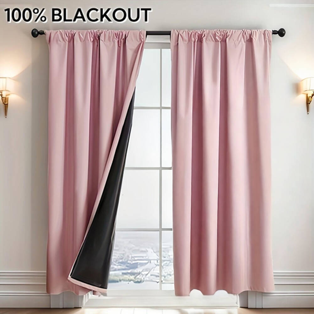 1pc 100% Blackout Curtain with - đánh giá và giá Home Office Gadgets