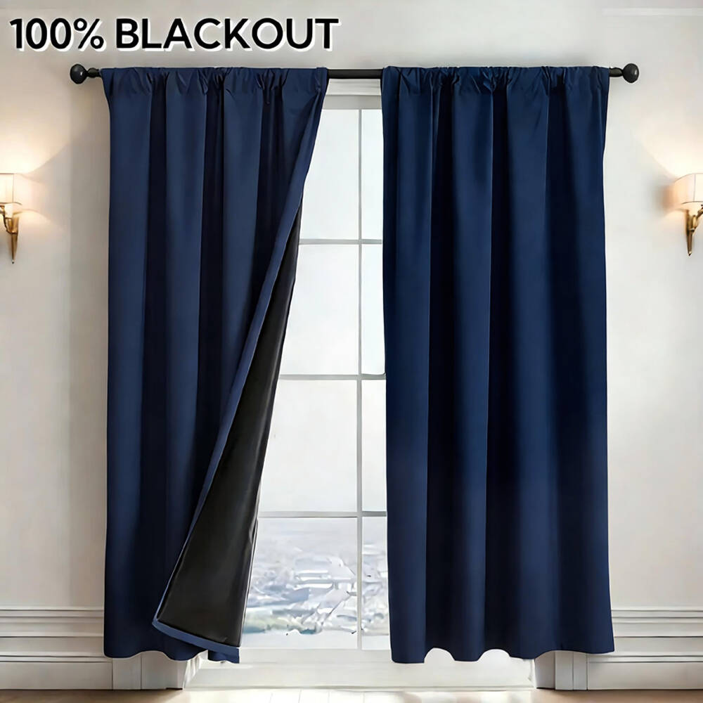 1pc 100% Blackout Curtain with - đánh giá và giá Home Office Gadgets