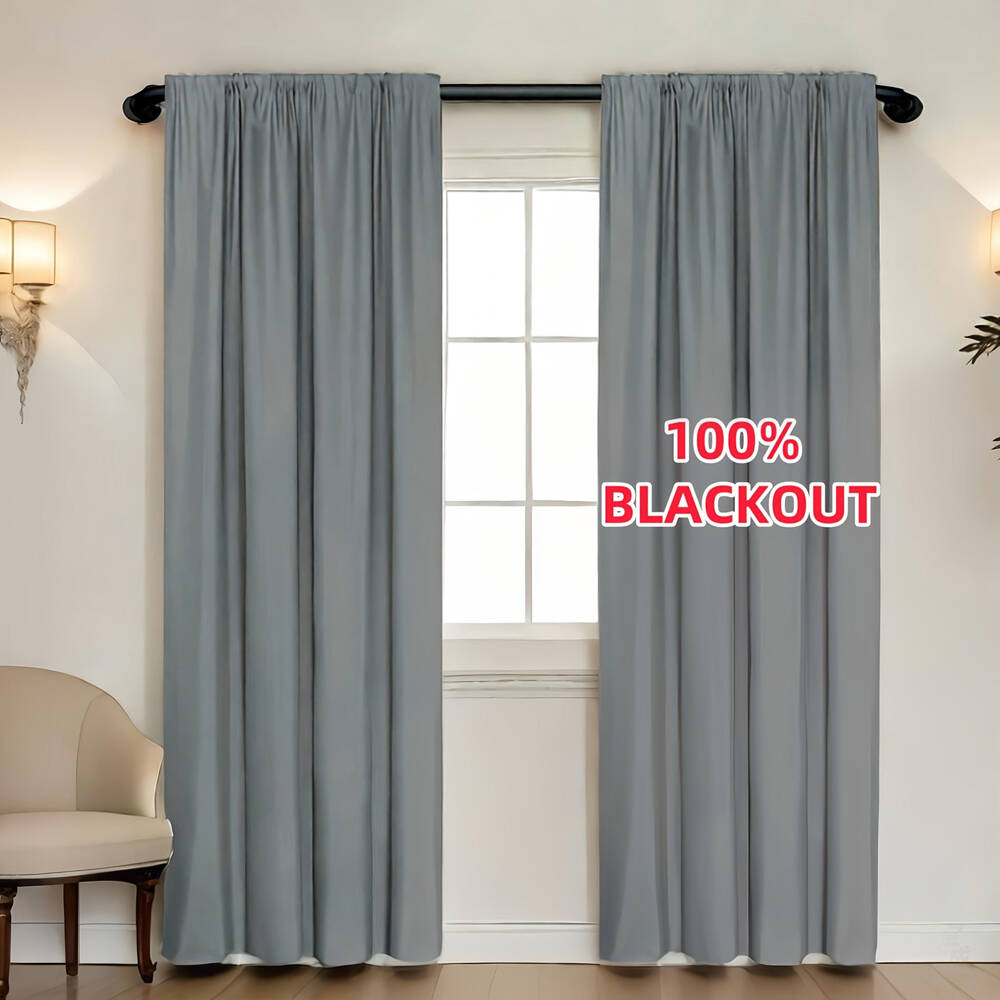 1pc 100% Blackout Curtain with - đánh giá và giá Home Office Gadgets