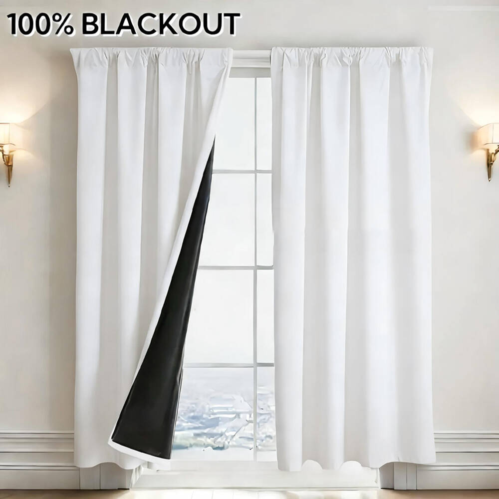 1pc 100% Blackout Curtain with - đánh giá và giá Home Office Gadgets