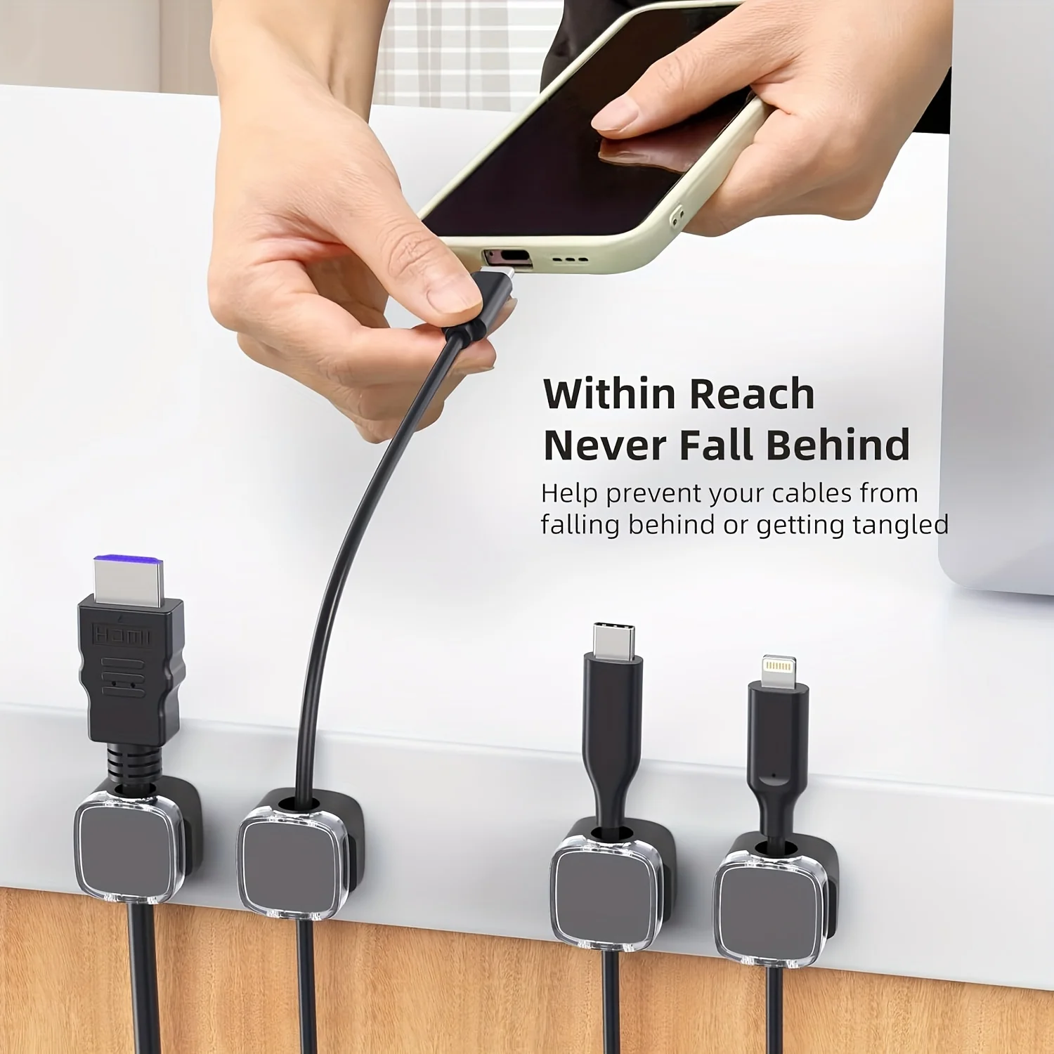 VIKEFON 6pcs Magnetic Cable Ma - đánh giá và giá Cable Management Box