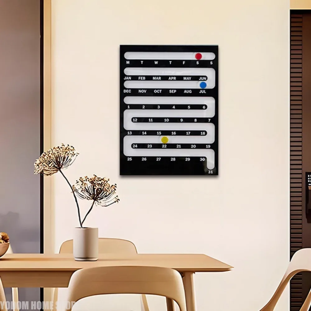 Nordic Acrylic Perpetual Calen - đánh giá và giá Home Office Gadgets