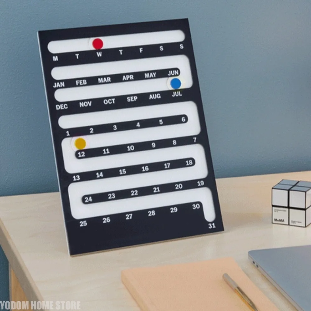 Nordic Acrylic Perpetual Calen - đánh giá và giá Home Office Gadgets