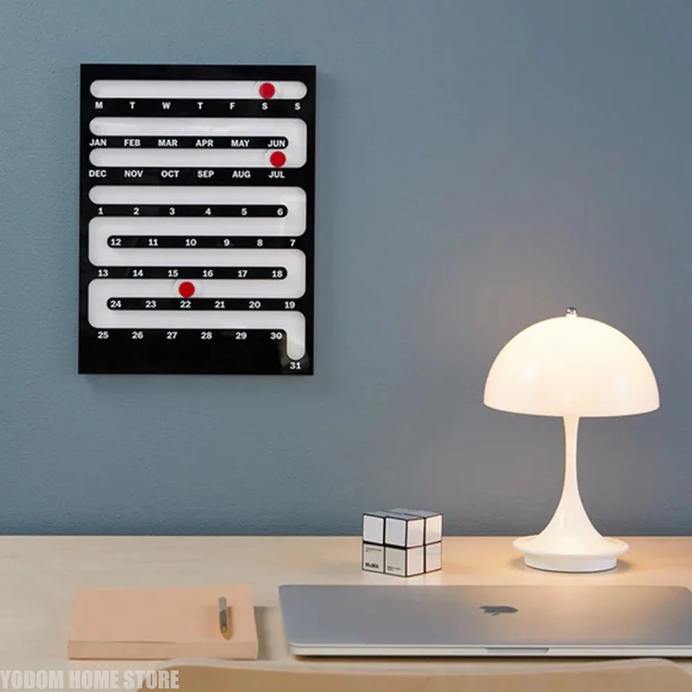 Nordic Acrylic Perpetual Calen - đánh giá và giá Home Office Gadgets