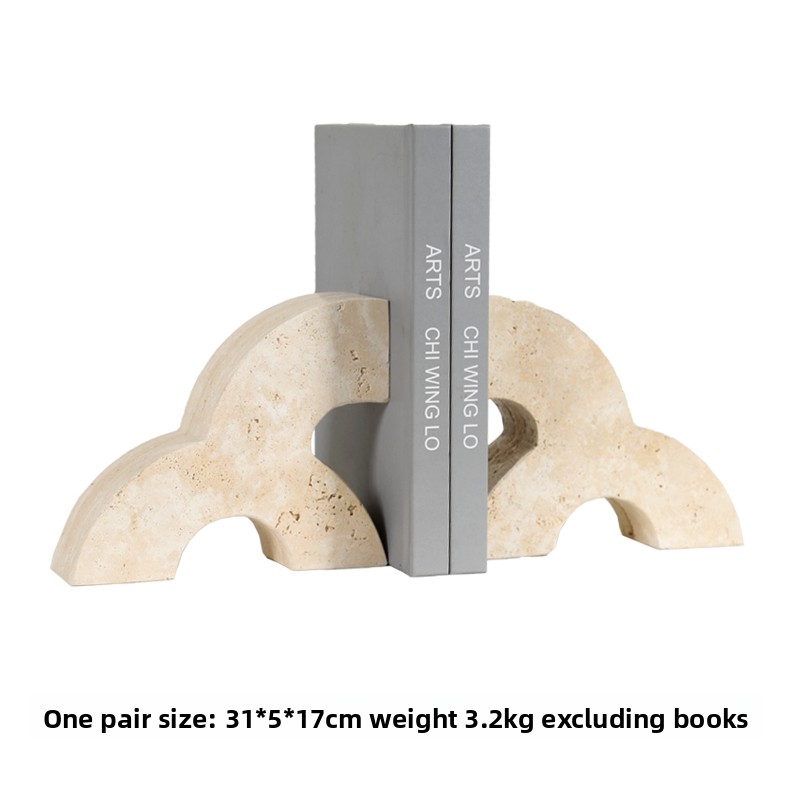 Modern Marble Bookends Heavy D - đánh giá và giá Home Office Library