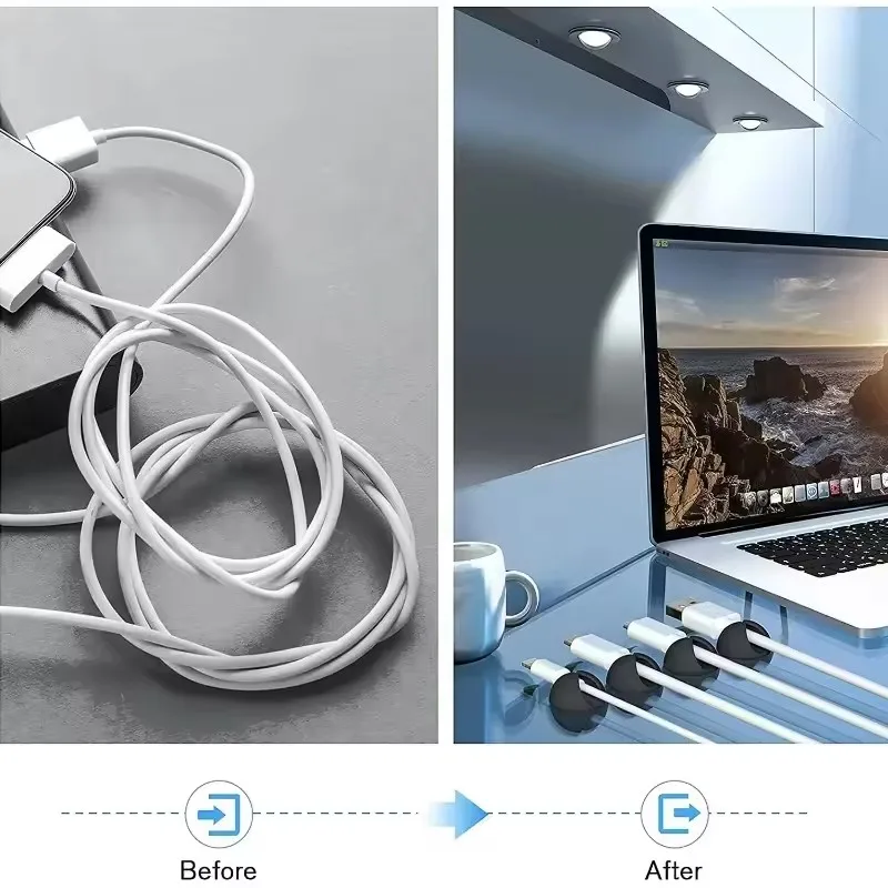 5/50Pcs Cable Clip Winder Orga - đánh giá và giá Cable Management Box