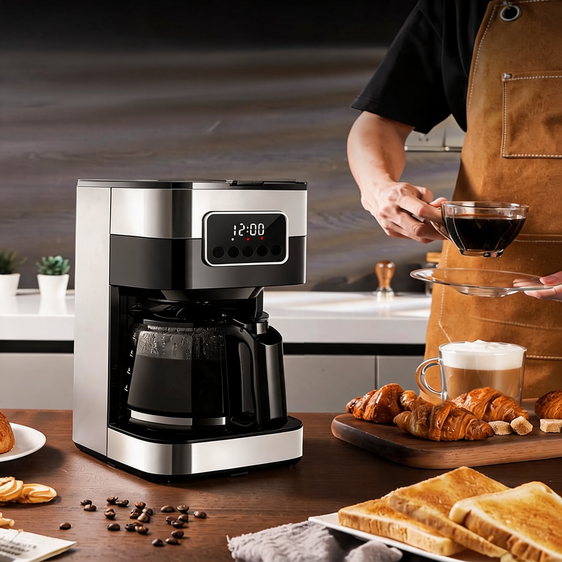 10-Cup Programmable Coffee Mak - đánh giá và giá Home Office Programmer