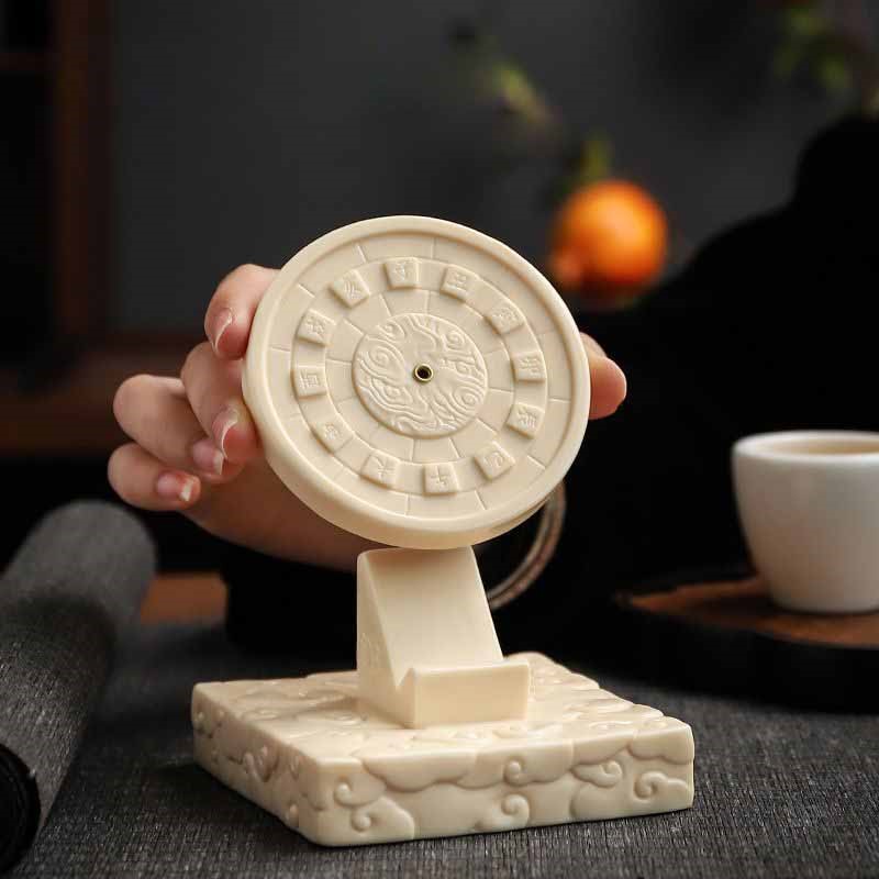 Chinese Style Ceramic Sundial  - đánh giá và giá Home Office Gadgets