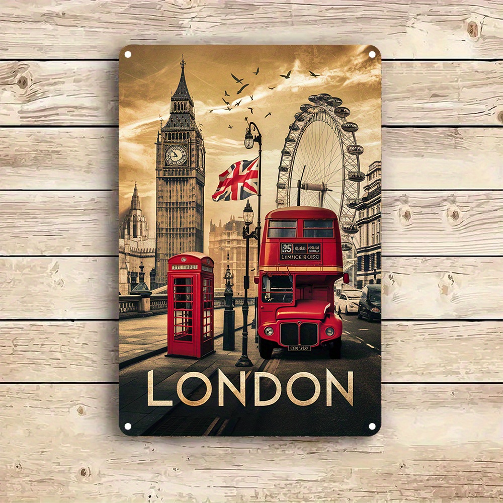 Vintage London Aluminum Wall A - đánh giá và giá Home Office Icon