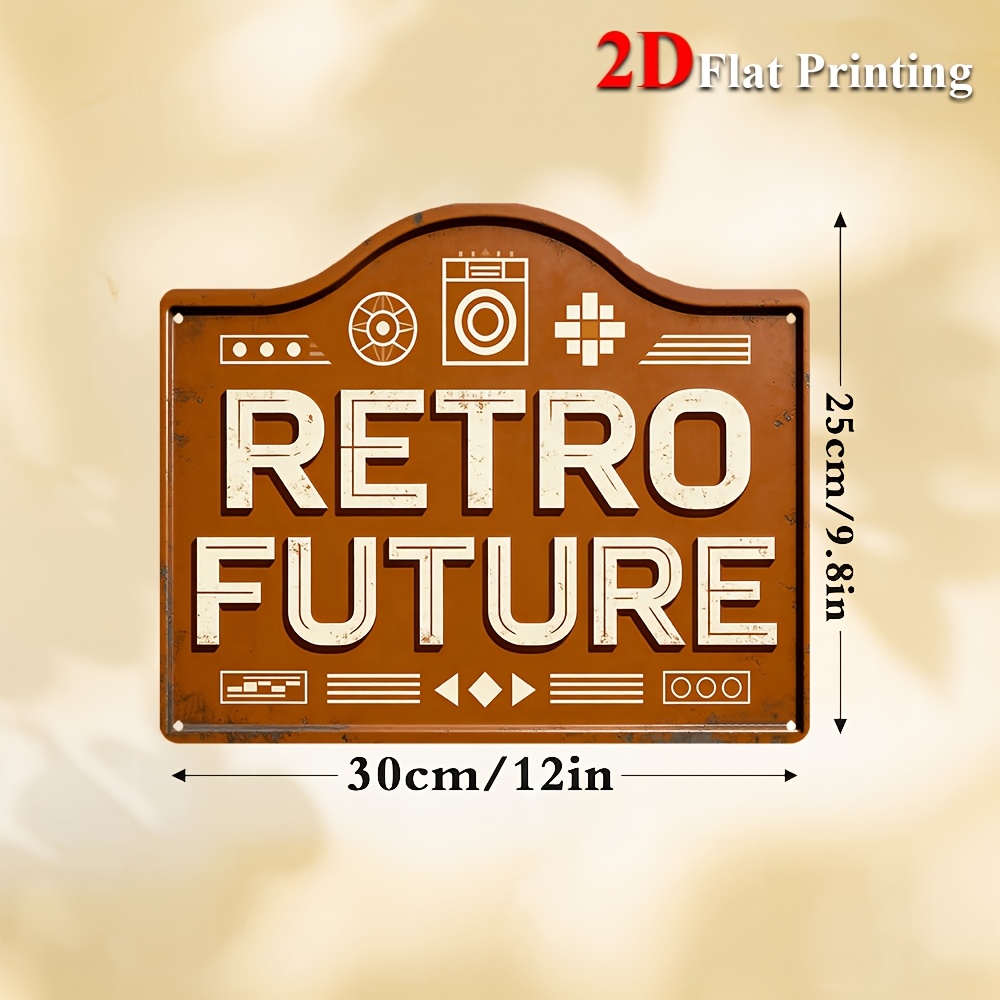 2D Flat, 1pc Vintage Futuristi - đánh giá và giá Home Office Icon