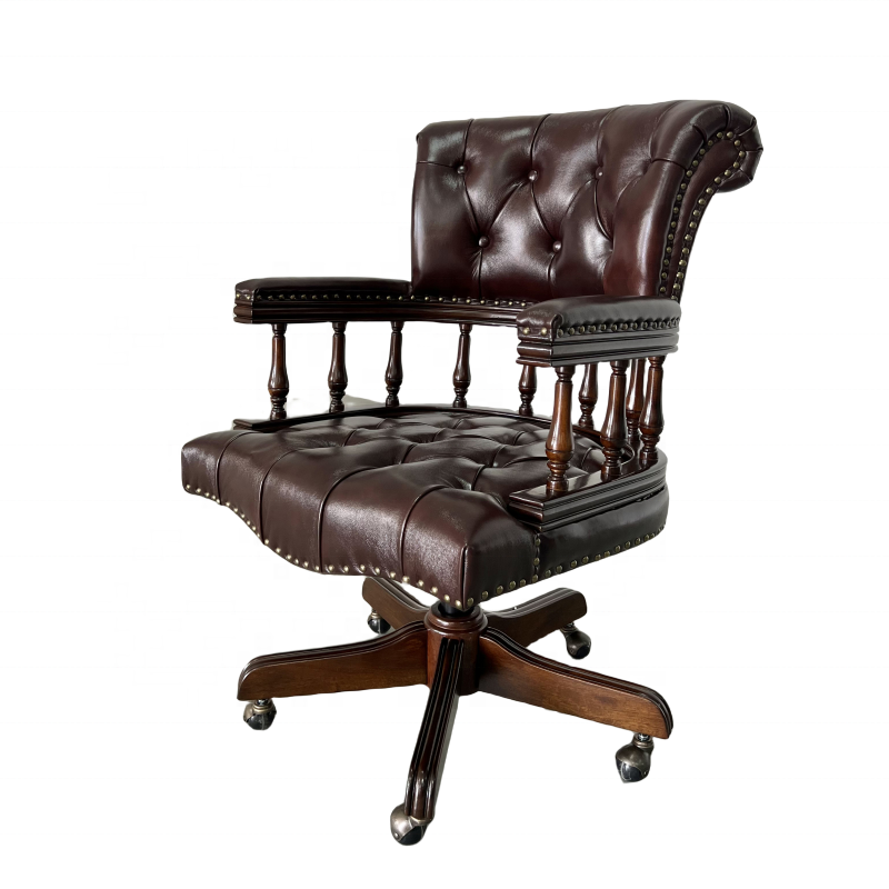 Dark Ox Blood Chesterfield Cap - đánh giá và giá Home Office Of Uk