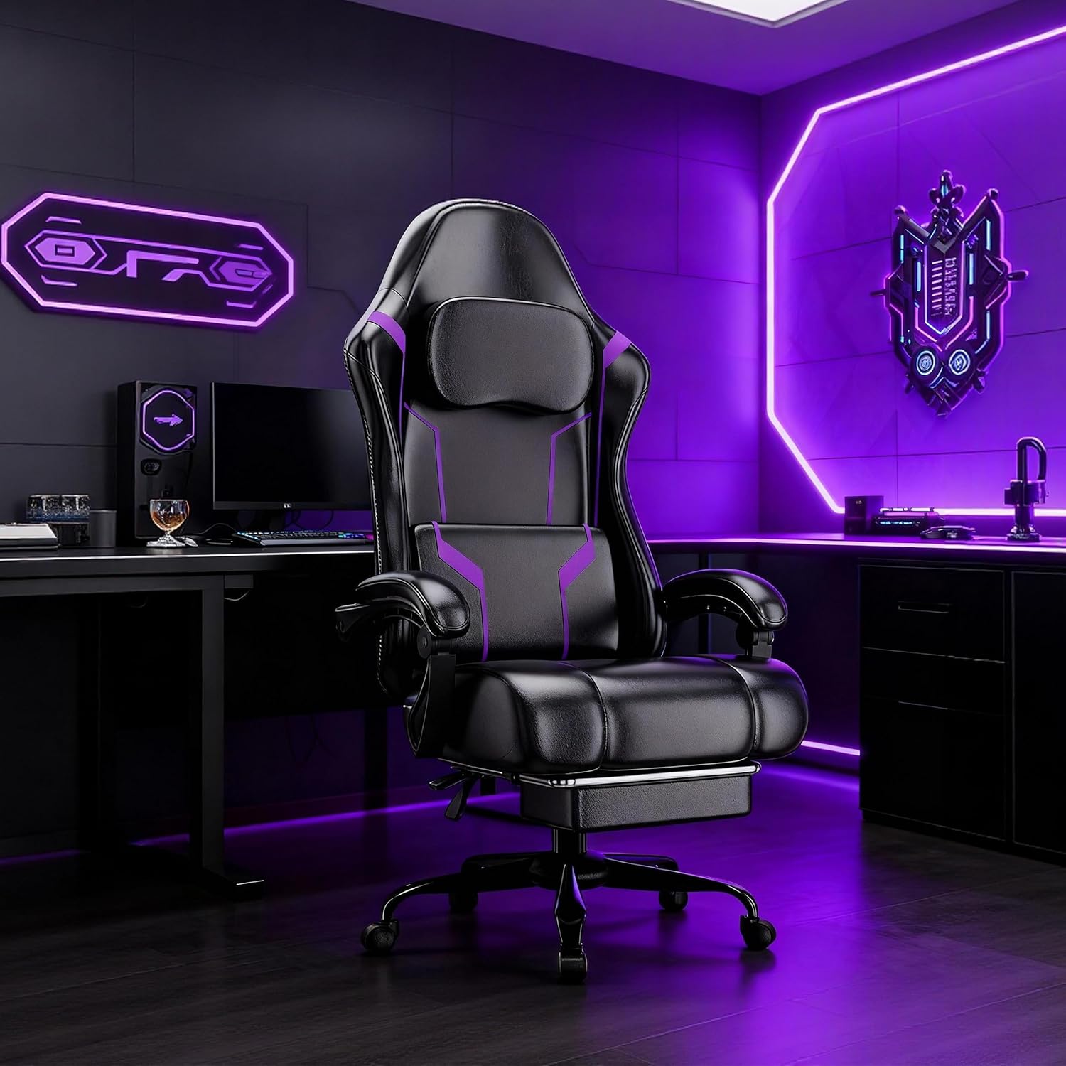 Ergonomic Gaming Chair with Po - đánh giá và giá Home Office Ergonomics