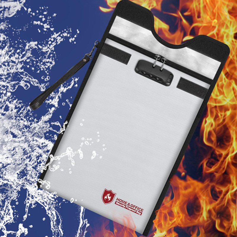 A4 Fireproof File Bag Waterpro - đánh giá và giá Home Office Passport
