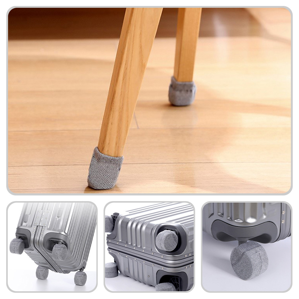 4Pcs Flexible Chair Leg Sleeve - đánh giá và giá Home Office Library
