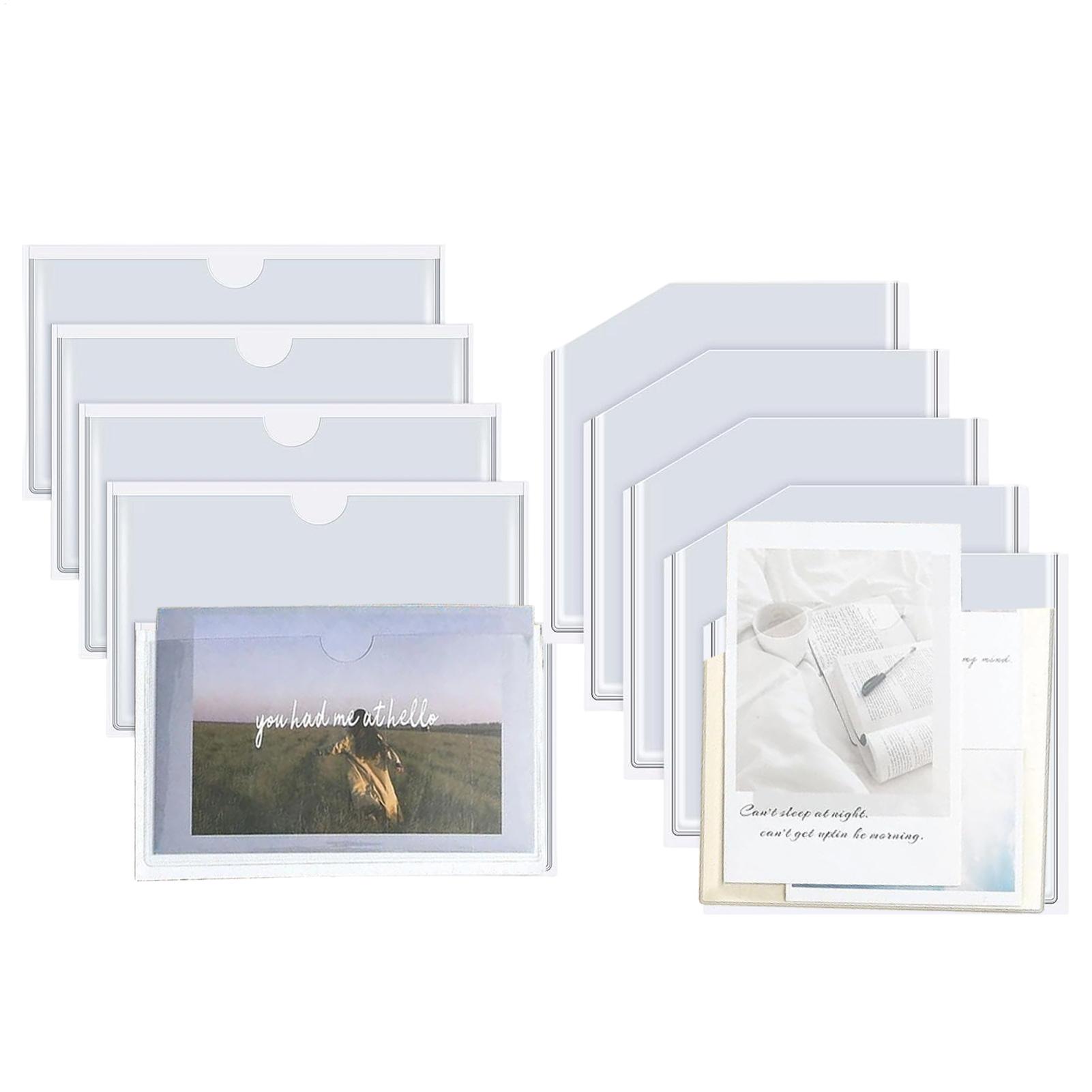 Clear Adhesive Pockets Dustpro - đánh giá và giá Home Office Library