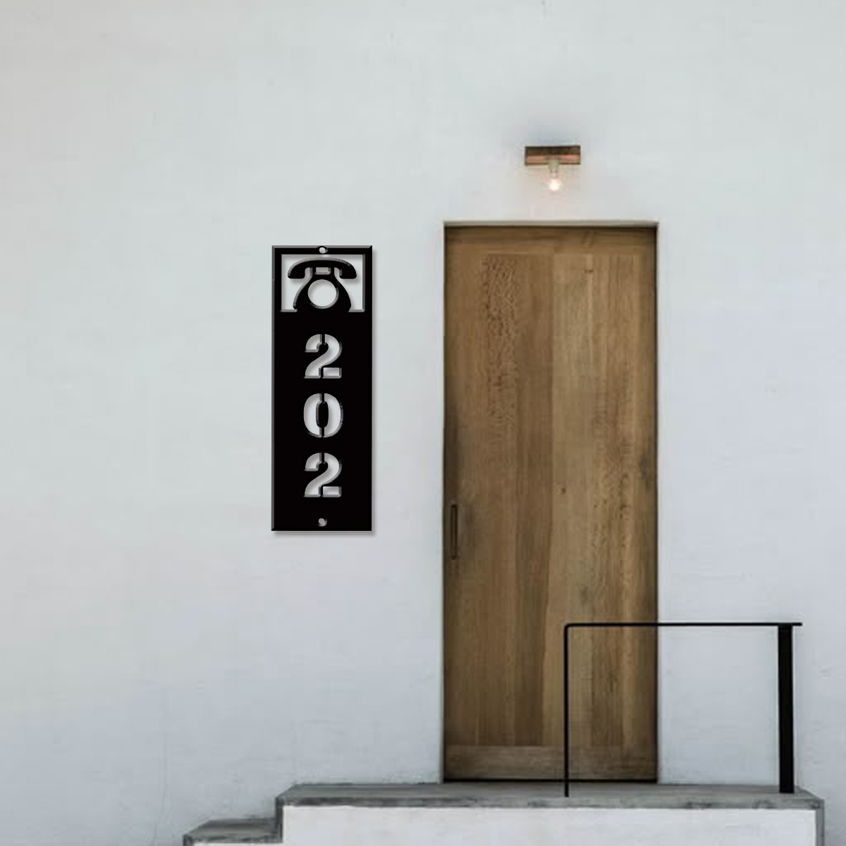 1Pc Custom modern Metal Street - đánh giá và giá Address Home Office