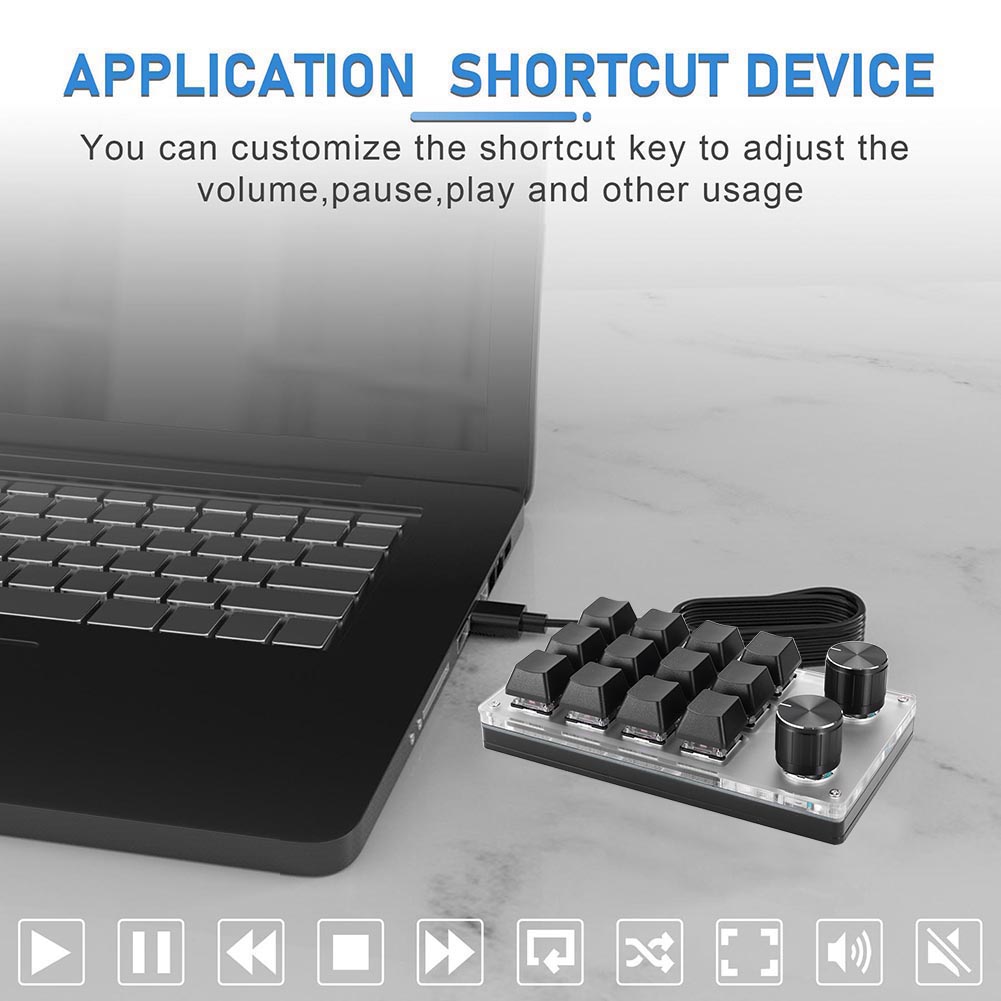 12 Key 2 Knob Programming Macr - đánh giá và giá Home Office Programmer