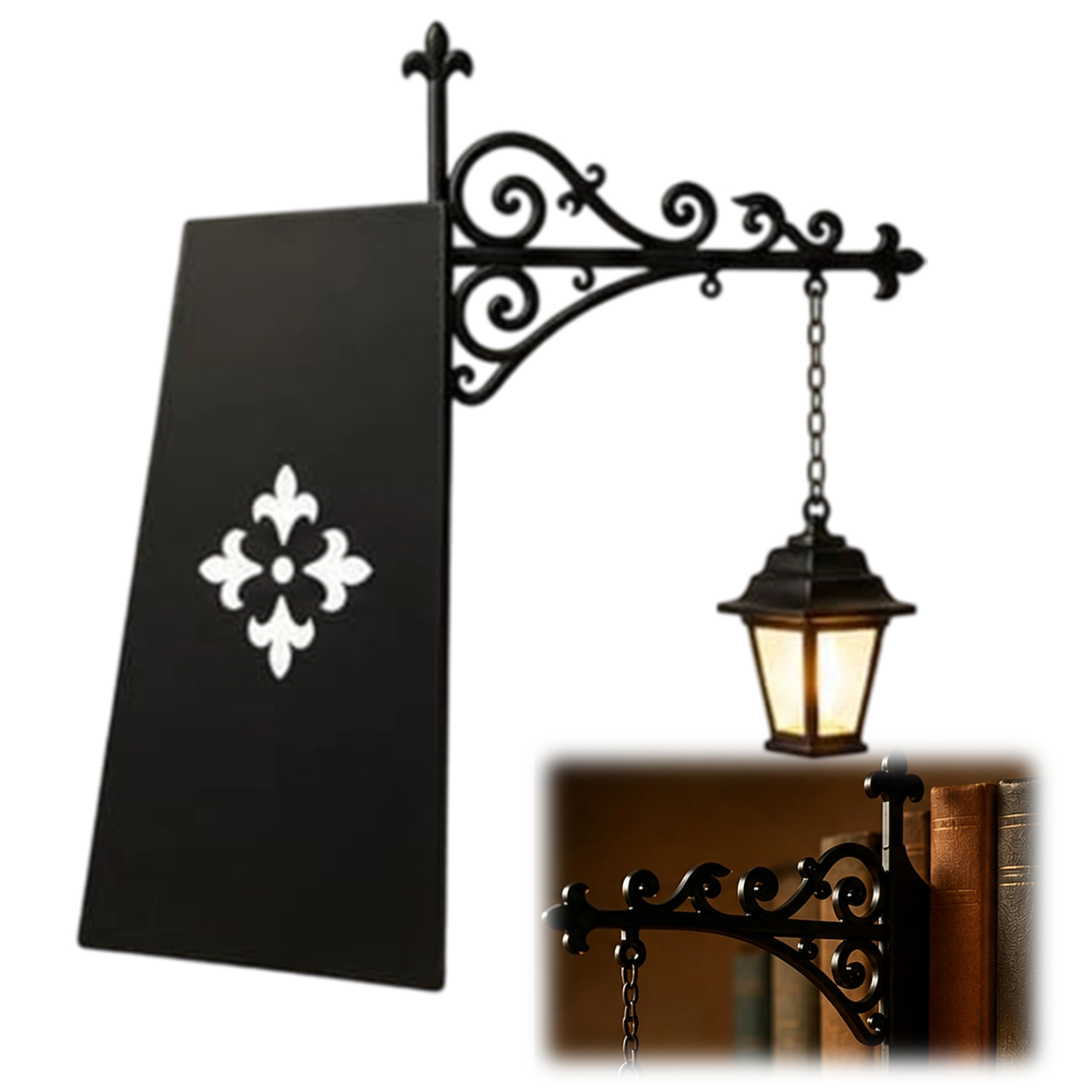 Resin Library Lantern Miniatur - đánh giá và giá Home Office Library