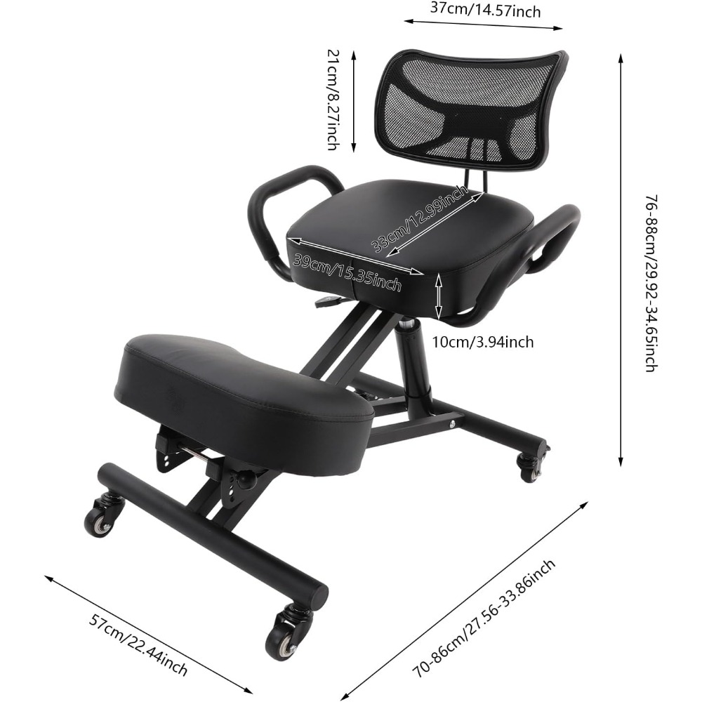 Ergonomic Kneeling Chair with  - đánh giá và giá Home Office Ergonomics