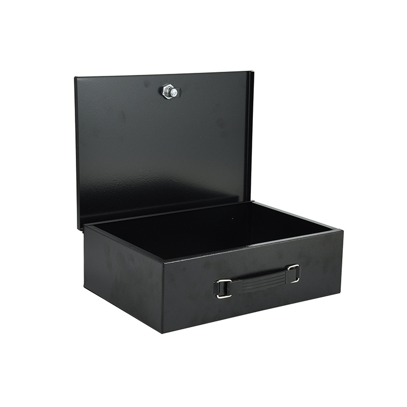 Locked iron box Cash box Docum - đánh giá và giá Home Office Passport