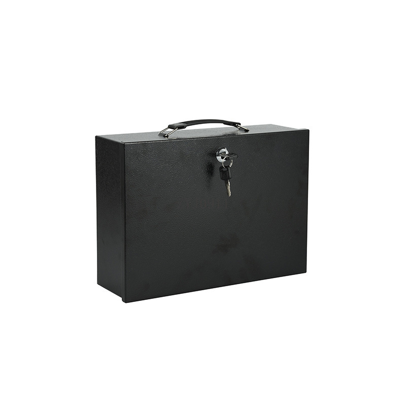 Locked iron box Cash box Docum - đánh giá và giá Home Office Passport