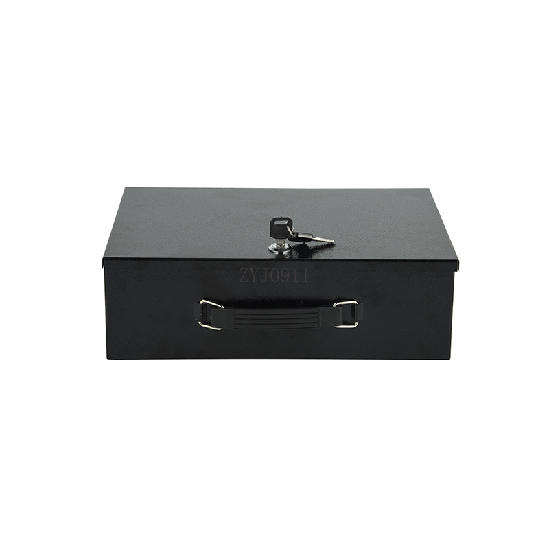 Locked iron box Cash box Docum - đánh giá và giá Home Office Passport