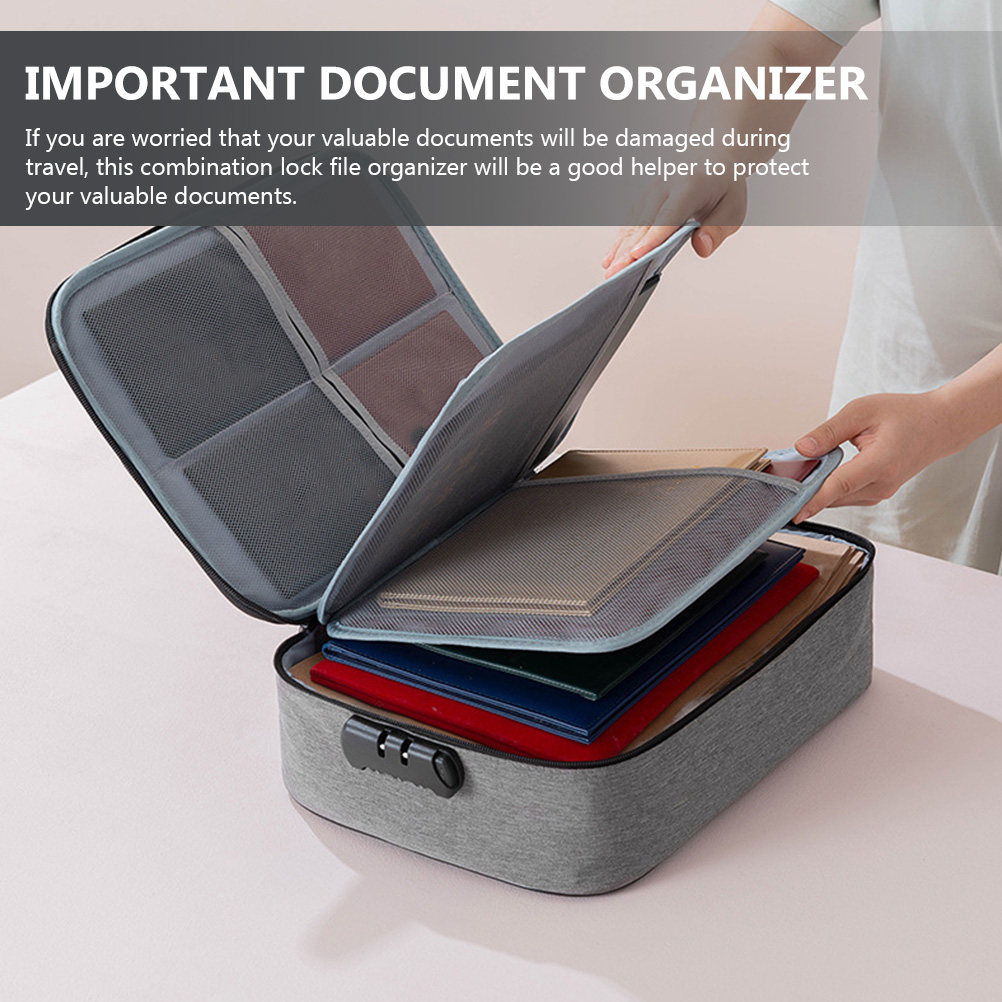 Portable Document Lock Box wit - đánh giá và giá Home Office Passport