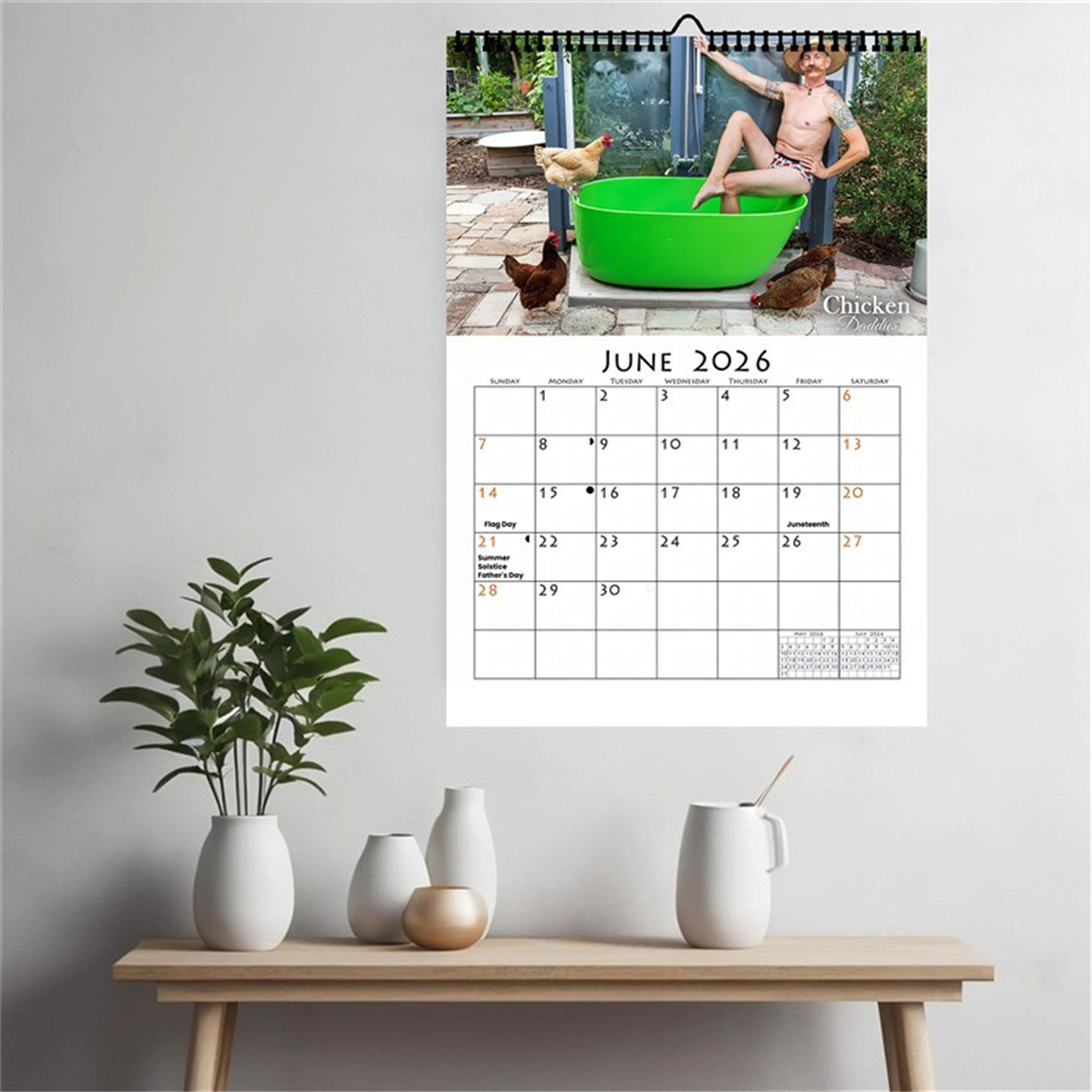 2026 Funny Chicken Daddy Wall  - đánh giá và giá Home Office Gifts