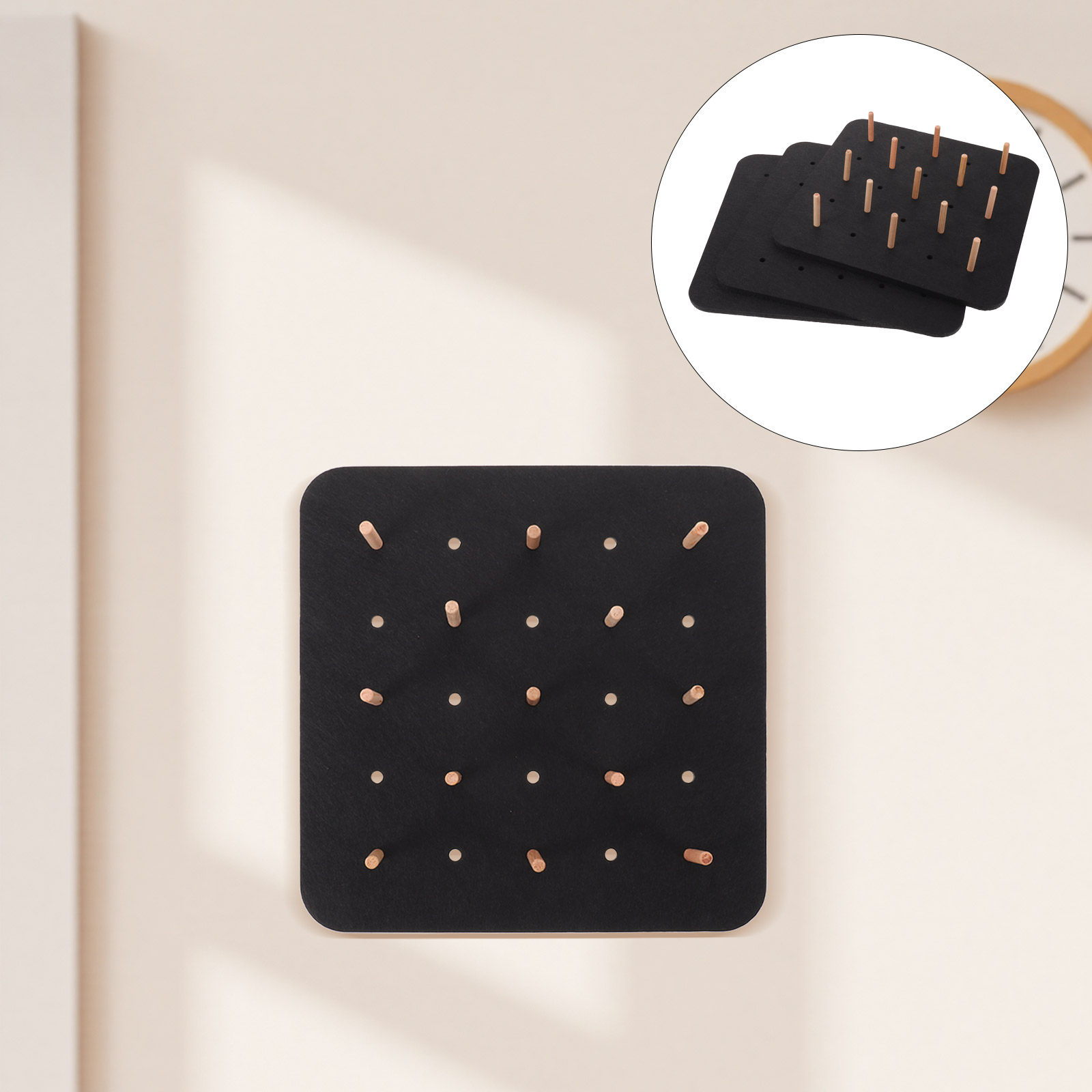 3Pcs Black Felt Message Boards - đánh giá và giá Home Office Organization