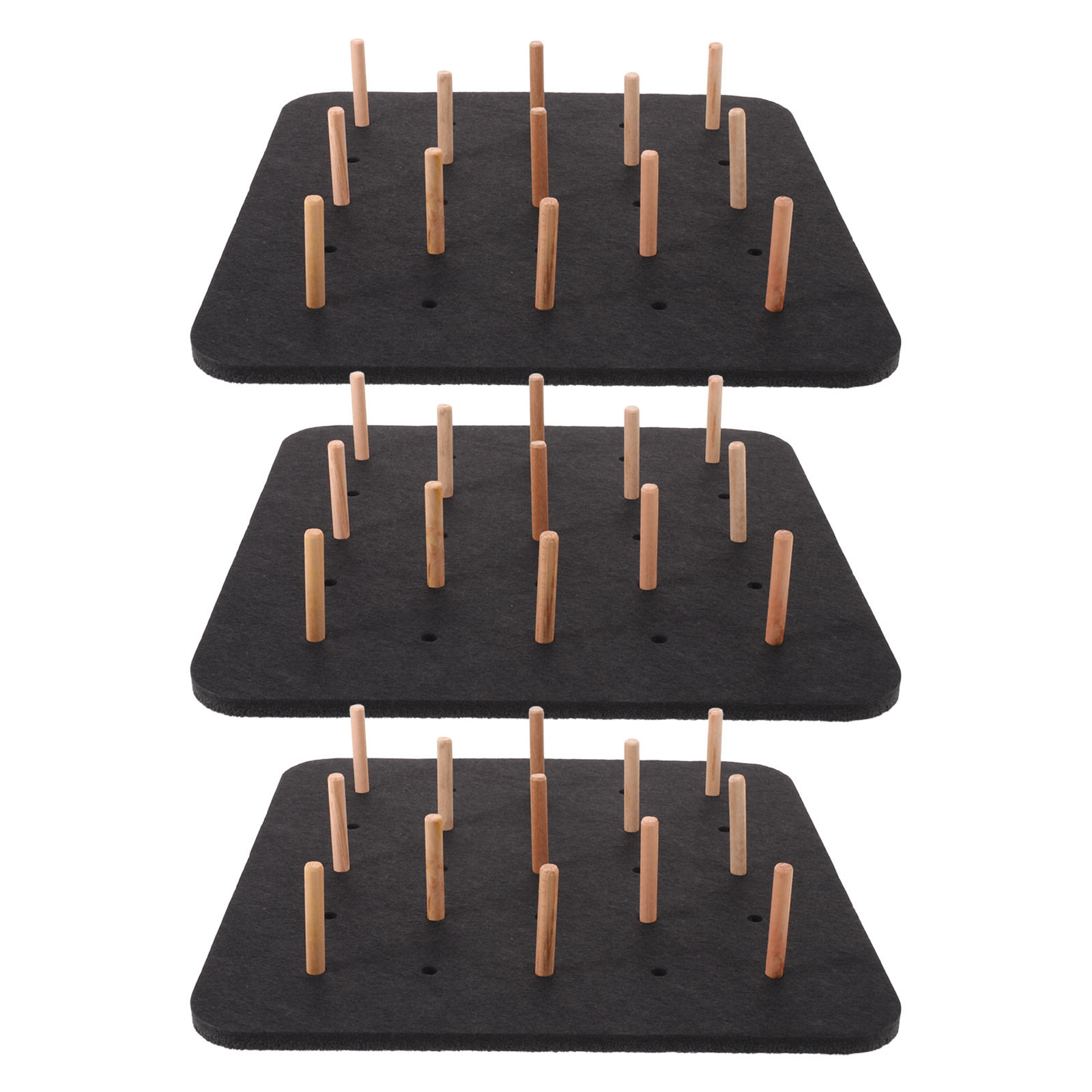 3Pcs Black Felt Message Boards - đánh giá và giá Home Office Organization