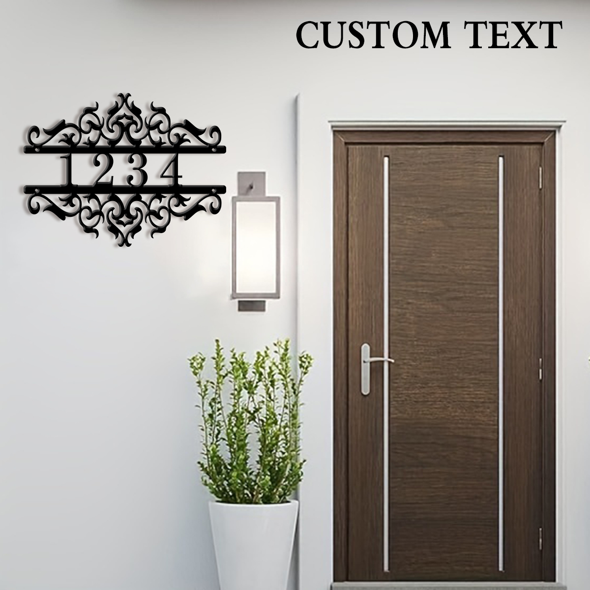 1Pc Custom heart Metal Door St - đánh giá và giá Home Office Gifts