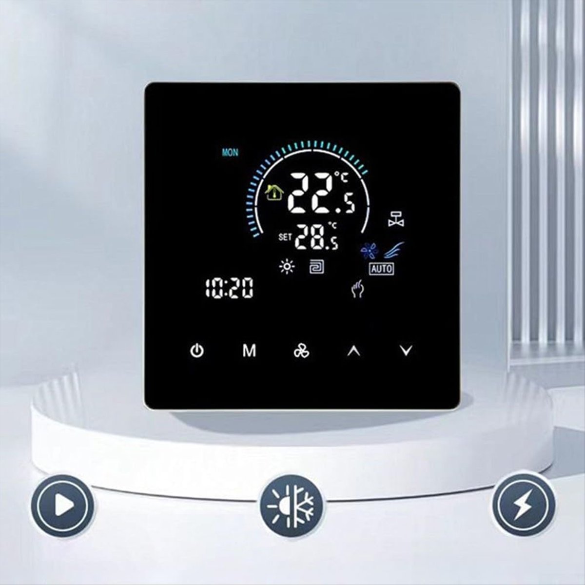 DT81 WiFi Smart Thermostat Rem - đánh giá và giá Home Office Programmer