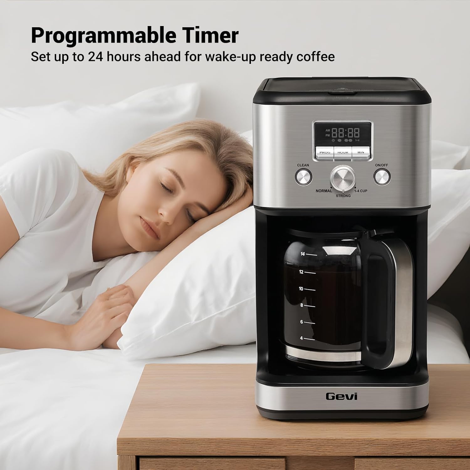 Programmable Coffee Maker, 14- - đánh giá và giá Home Office Programmer
