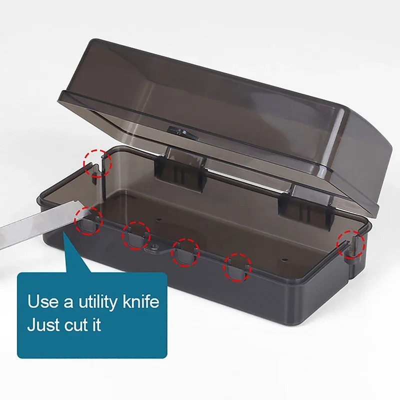 1Pc Waterproof Outdoor Electri - đánh giá và giá Cable Management Box
