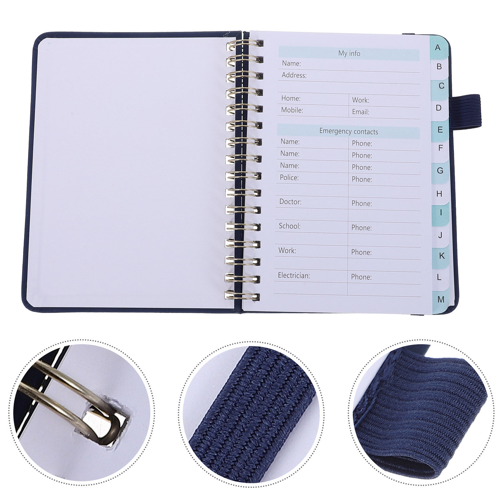 Hardcover Spiral Address Phone - đánh giá và giá Address Home Office