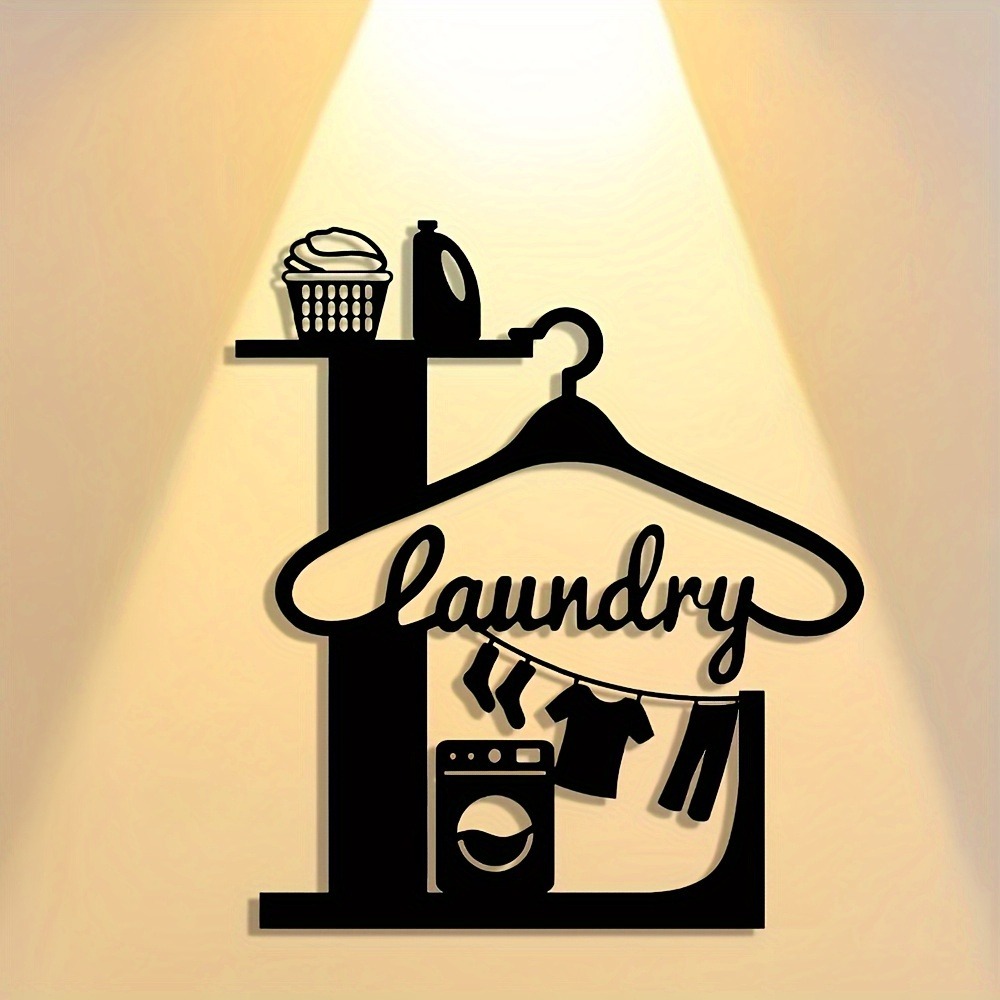 CIFbuy 2D Metal Wall Art Laund - đánh giá và giá Home Office Icon