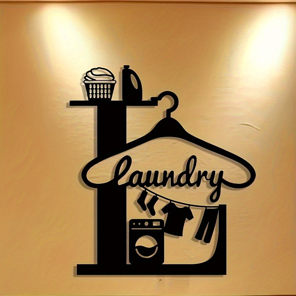 CIFbuy 2D Metal Wall Art Laund - đánh giá và giá Home Office Icon