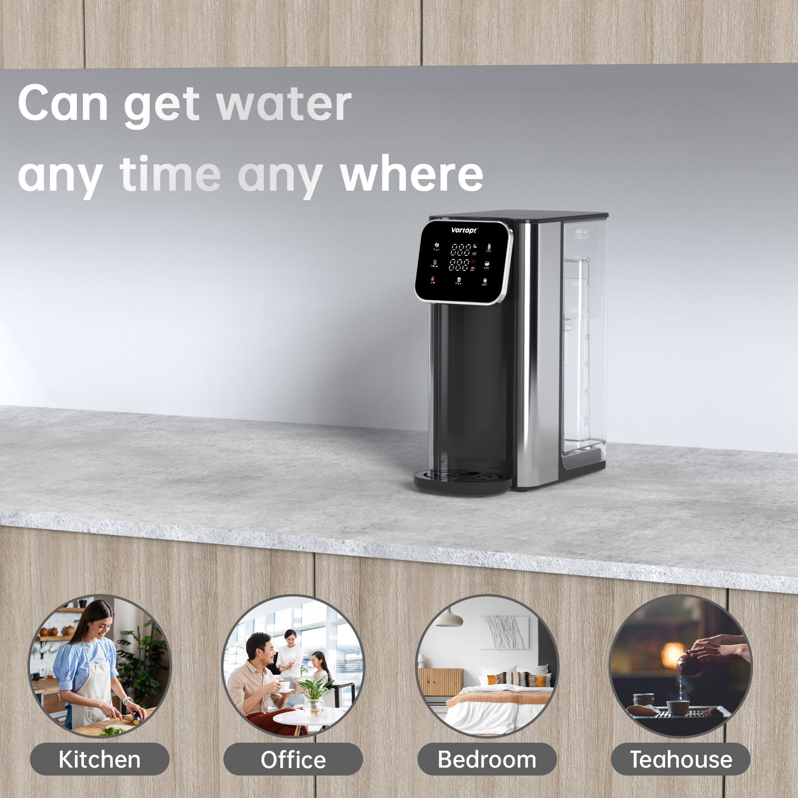Luxury 4L Countertop Water Dis - đánh giá và giá Home Office Programmer