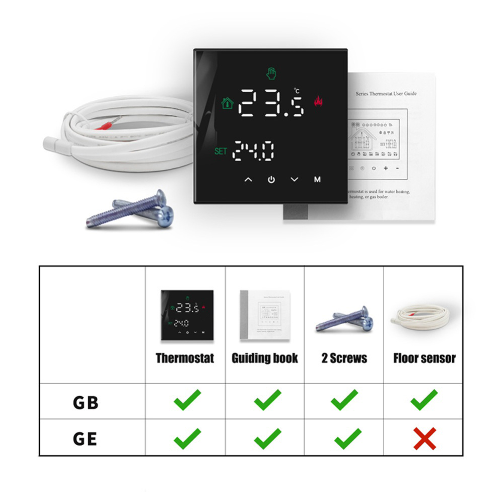 LCD Touch Screen Temperature R - đánh giá và giá Home Office Programmer