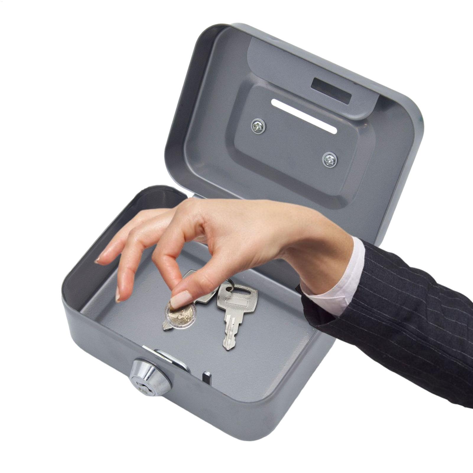 Mini Metal Safe Lock Box Porta - đánh giá và giá Home Office Passport