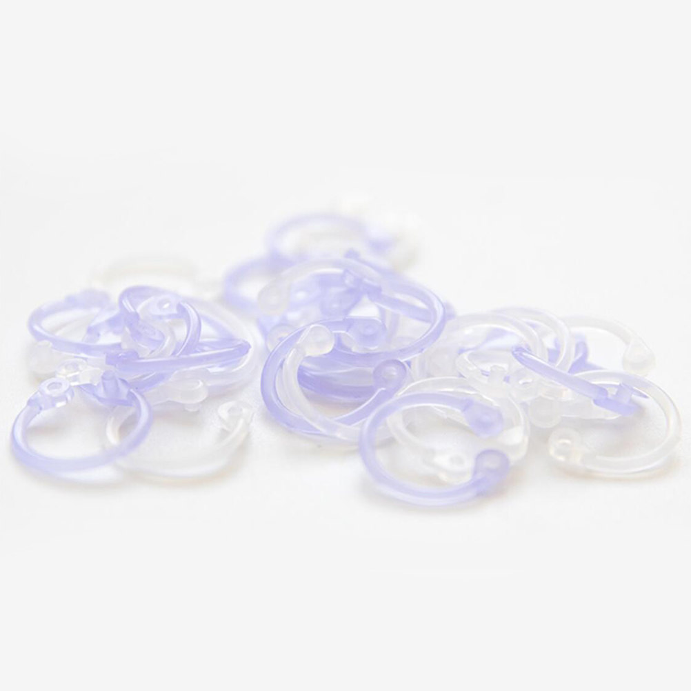60Pcs Loose Leaf Binder Rings  - đánh giá và giá Home Office Organization
