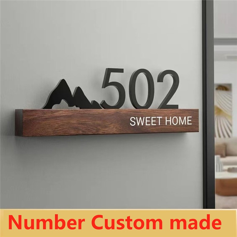 Acrylic Door Plate Shop Sign C - đánh giá và giá Address Home Office
