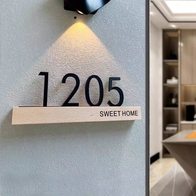 Acrylic Door Plate Shop Sign C - đánh giá và giá Address Home Office