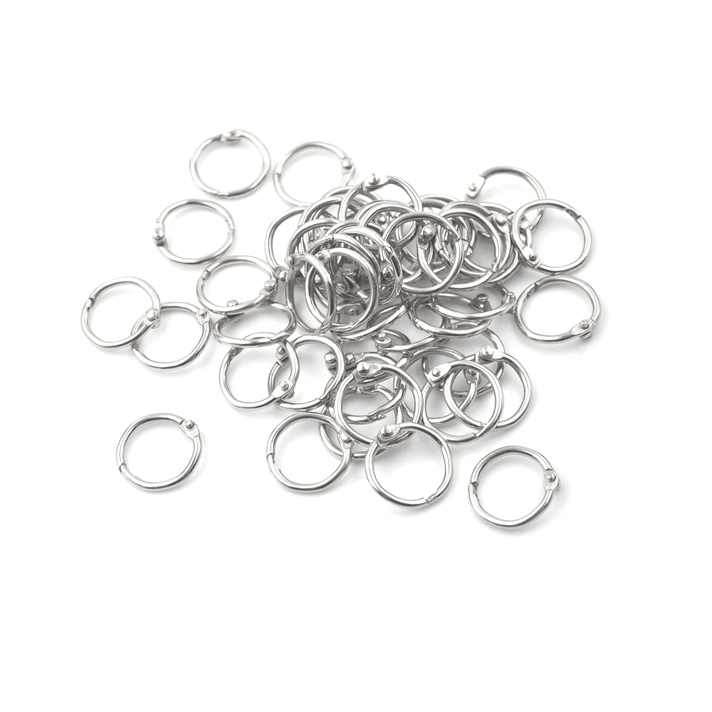 *50Pcs/lot Silver Metal Binder - đánh giá và giá Home Office Organization